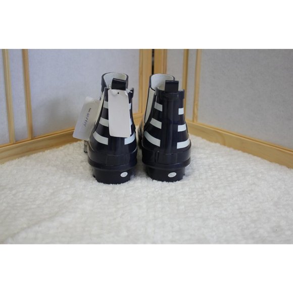 Kids Rain boots Size 5 Navy and white striped - Picture 4 of 11